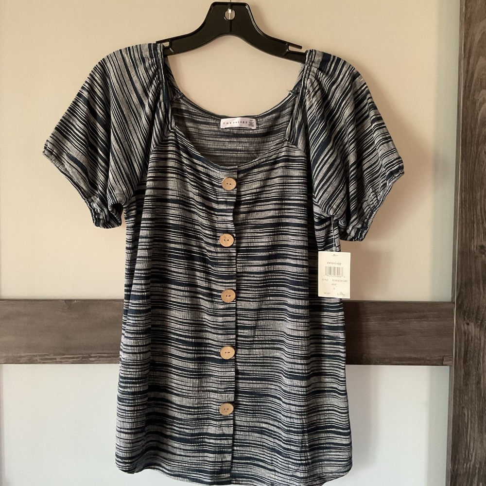 NWT- Button down top